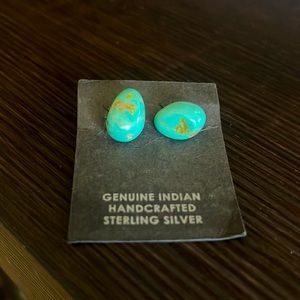 Turquoise Studded Earrings